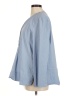 Zara Blue Long Sleeve Blouse Size M - photo 5