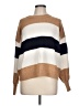 Lucky Brand Stripes Tan Pullover Sweater Size L - photo 1