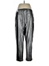 Express Metallic Silver Casual Pants Size L - photo 2