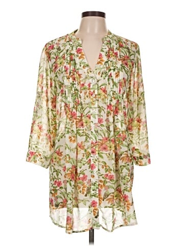 American Rag Cie 3/4 Sleeve Blouse (view 1)