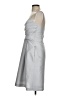 Alfred Sung 100% Polyester Silver Cocktail Dress Size 6 - photo 5
