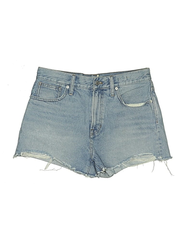 Pre-owned Madewell Denim Shorts In Blue