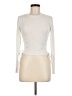 Zara Ivory Long Sleeve Top Size M - photo 1