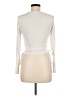 Zara Ivory Long Sleeve Top Size M - photo 2