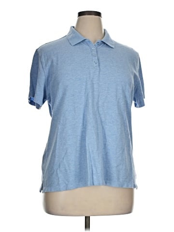 Karen Scott Short Sleeve Button-Down Shirt (view 1)