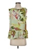 Kaari Blue 100% Polyester Green Sleeveless Blouse Size S - photo 1