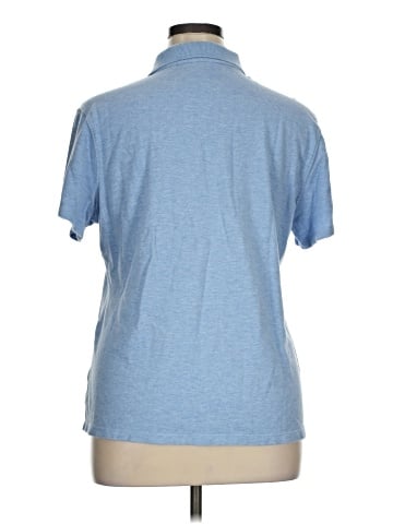 Karen Scott Short Sleeve Button-Down Shirt (view 2)