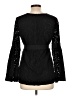 MICHAEL Michael Kors Black Long Sleeve Blouse Size 10 - photo 2