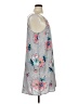 SO 100% Rayon Floral Gray Casual Dress Size XL - photo 4