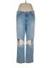Current/Elliott Hearts Blue Jeans Size 31 waist - photo 1