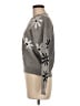 On Twelfth Floral Gray Pullover Sweater Size M - photo 5