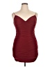 B. Darlin Solid Burgundy Cocktail Dress Size XL - photo 1