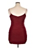 B. Darlin Solid Burgundy Cocktail Dress Size XL - photo 2