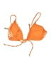 Zaful Floral Orange Swimsuit Top Size 10 - photo 2