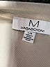 M Magaschoni Tan Long Sleeve Blouse Size L - photo 7