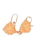 Zaful Floral Orange Swimsuit Top Size 10 - photo 1