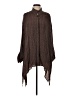 Assorted Brands 100% Rayon Brown Long Sleeve Blouse Size 2 - photo 1