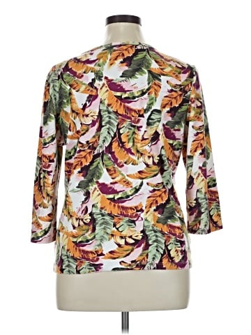 Karen Scott 3/4 Sleeve T-Shirt (view 2)