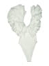 Zara White Bodysuit Size S - photo 2