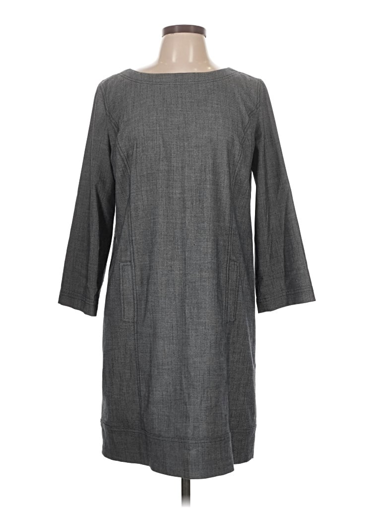 Pre-owned Halogen Casual Dress In Gray