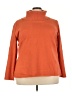 Fashion Bug Orange Turtleneck Sweater Size 28W - photo 1
