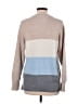 Arizona Jean Company Color Block Tan Pullover Sweater Size M - photo 2