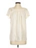 Ann Taylor LOFT Ivory Short Sleeve Blouse Size S - photo 1