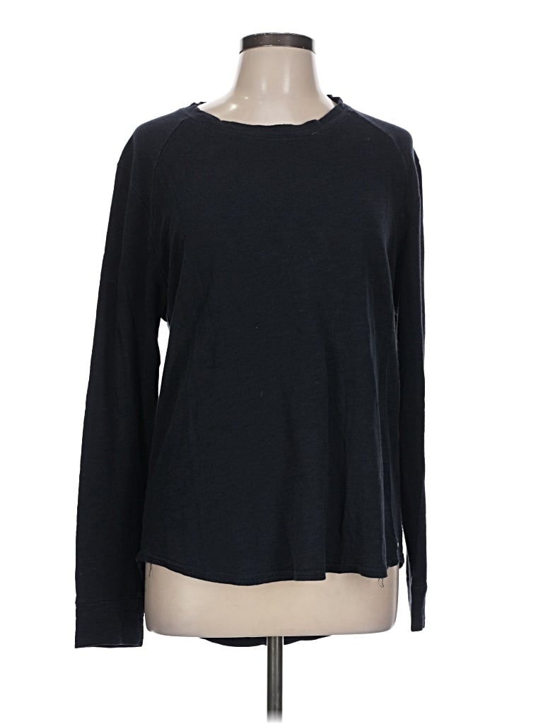 Pre-owned Assorted Brands Long Sleeve T-shirt In Black