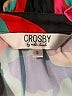 Crosby 100% Polyester Color Block Pink Long Sleeve Blouse Size S - photo 7
