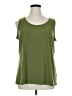 Susan Graver Green Sleeveless Blouse Size XL - photo 1