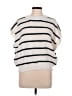 Shein Stripes White Poncho Size M - photo 1