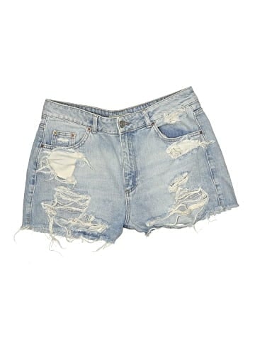 Topshop Denim Shorts (view 1)