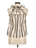 Old Navy 100% Silk Ivory Blouse Size M - photo 2