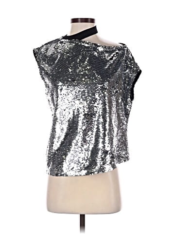 RtA Denim Short Sleeve Top (view 1)