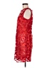 Marina 100% Polyester Red Cocktail Dress Size 8 - photo 5