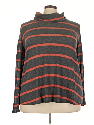 Cool Melon Turtleneck Sweater (view 1)