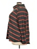 Cool Melon Stripes Gray Turtleneck Sweater Size 3X - photo 5