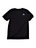 Adidas 100% Polyester Solid Black Active T-Shirt Size XL (youth) - photo 1