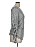 White House Black Market Silver Gray Pullover Sweater Size XL - photo 4
