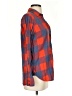 J.Crew Plaid Red Long Sleeve Button-Down Shirt Size 4 - photo 4