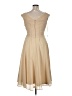 JJ's House 100% Polyester Tan Cocktail Dress Size 14 - photo 2