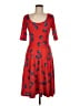 Lularoe Red Casual Dress Size M - photo 1
