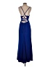 Morgan & Co. Blue Cocktail Dress Size 3 - photo 2