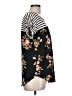 Rewind 100% Polyester Black Short Sleeve Top Size L - photo 4
