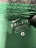 Nike 100% Polyester Green Athletic Shorts Size S - photo 3