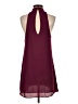Olivaceous 100% Polyester Burgundy Sleeveless Blouse Size S - photo 2