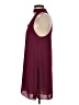 Olivaceous 100% Polyester Burgundy Sleeveless Blouse Size S - photo 5