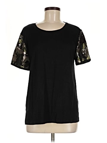 Donna Karan New York Short Sleeve Top (view 1)