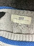 French Mauve 100% Polyester Solid Gray Pullover Sweater Size M - photo 7