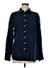 J.Crew 100% Linen Blue Long Sleeve Button-Down Shirt Size 8 - photo 1